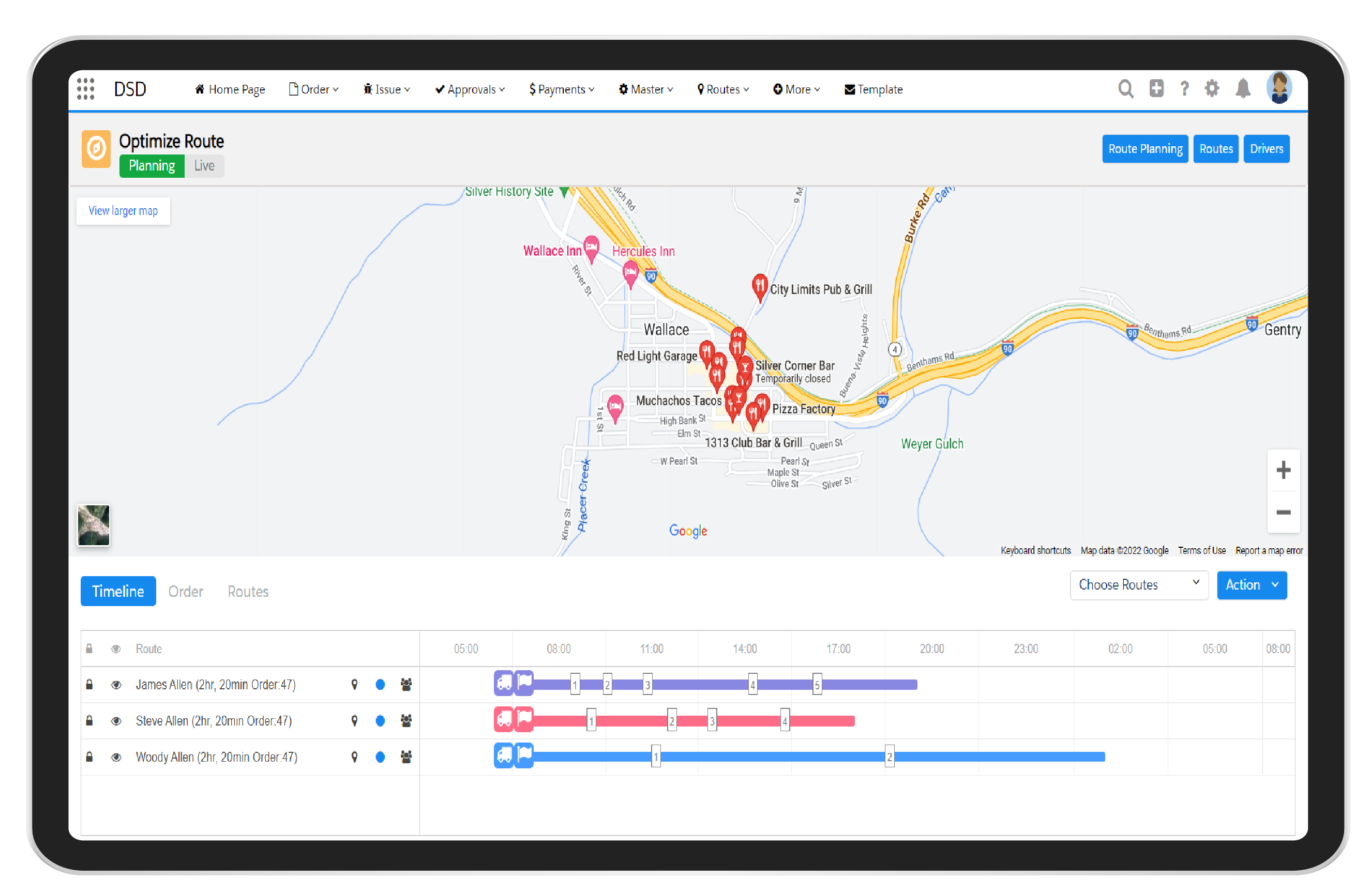 Route Planning Software